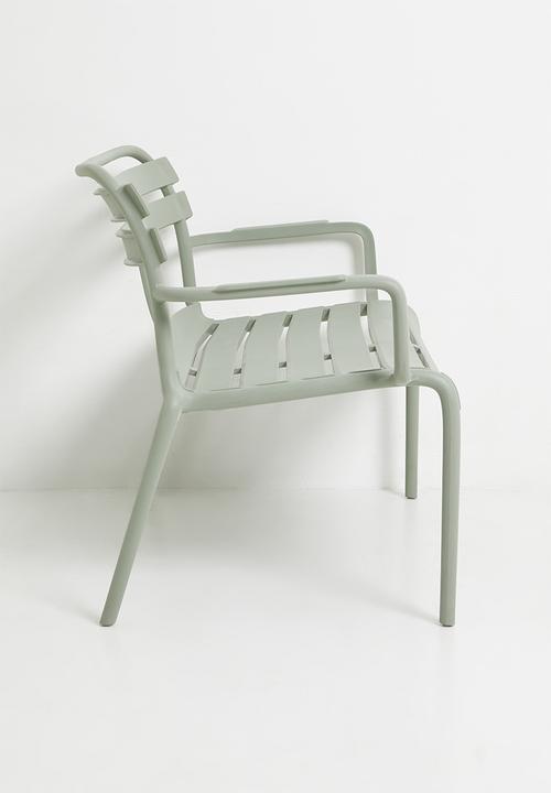 H&S - Outdoor Garden Bench - Green