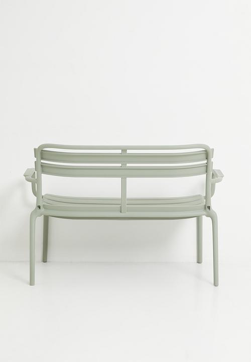 H&S - Outdoor Garden Bench - Green