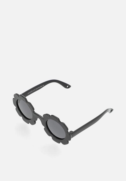 Pop Candy - Flower-shaped sunnies - black