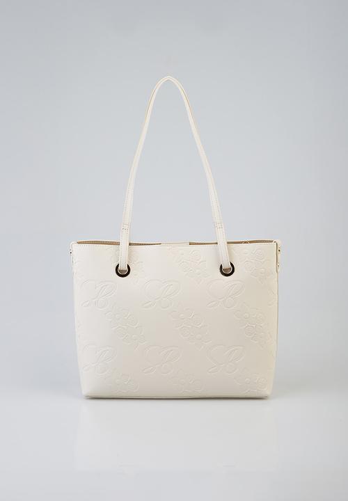 SISSY BOY - Hayley Repeats  Tote Bag - Cream