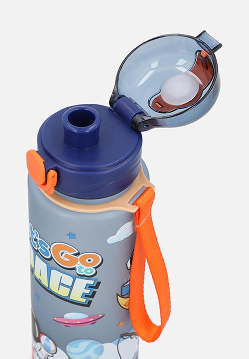 Pop Candy - Graphic & slogan water bottle - blue/multi