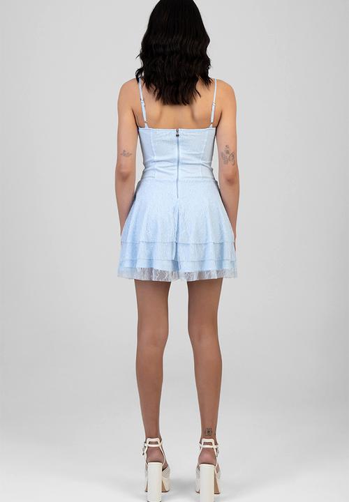 SISSY BOY - Never Settle Mini Dress - Pale Blue