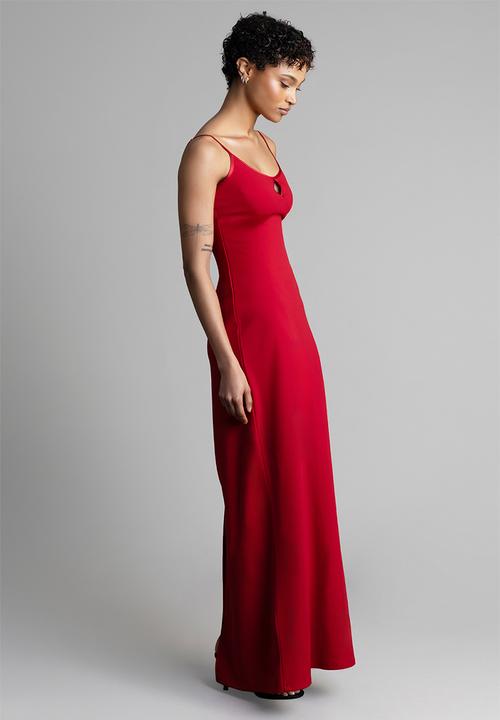 SISSY BOY - Make You Blush Maxi Dress - Red