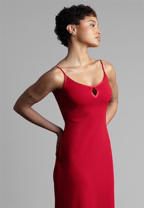 SISSY BOY - Make You Blush Maxi Dress - Red