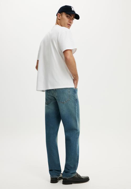 Cotton On - Loose Straight Jean - Automatic Blue