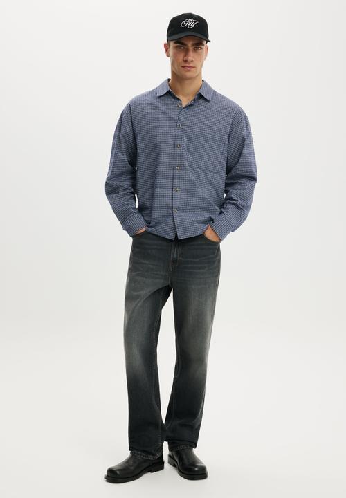 Cotton On - Loose Straight Jean - Shadow Black