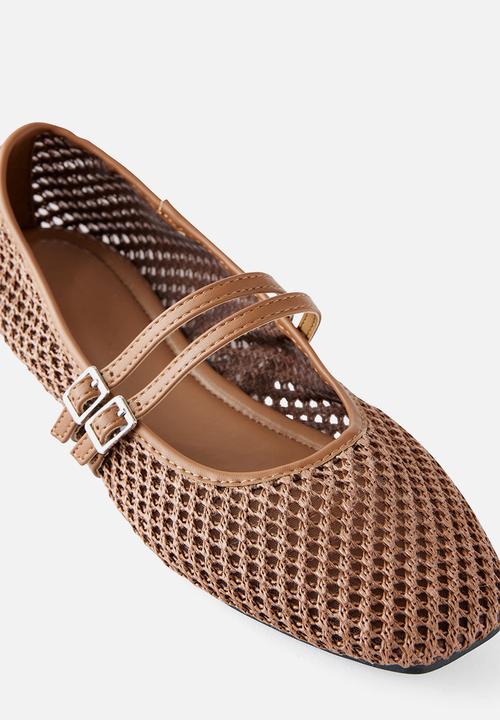 Cotton On - Frankie strappy ballet - tan texture
