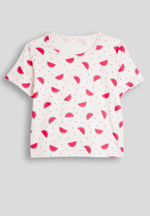 Pop Candy - Aop sleep shirt and shorts - pink