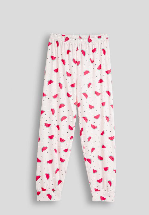 Pop Candy - Aop sleep shirt and shorts - pink