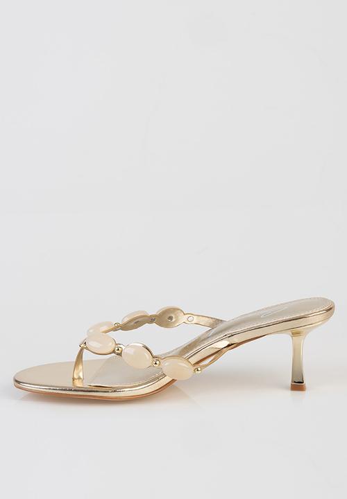 SISSY BOY - Amelie open toe mule - gold