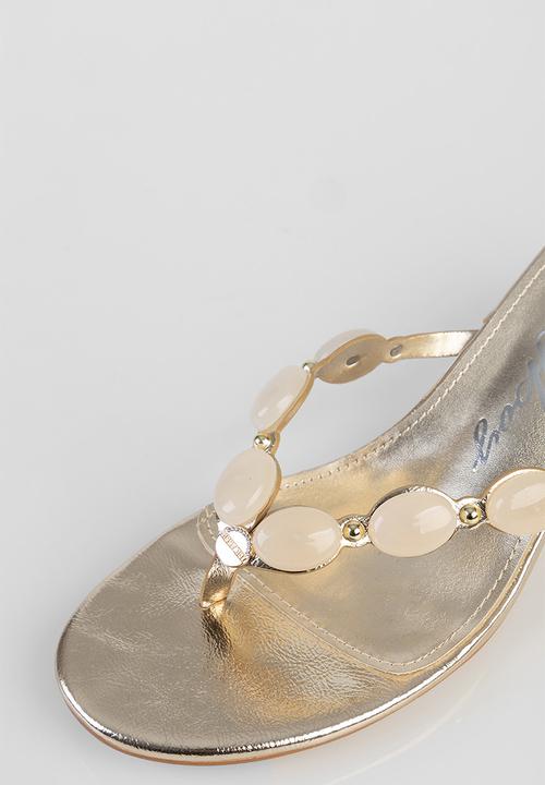 SISSY BOY - Amelie open toe mule - gold