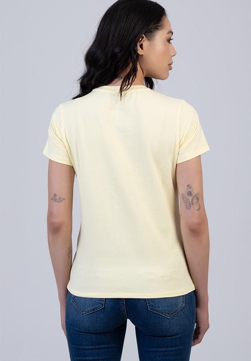 SISSY BOY - Bold Move Regular T-Shirt - Pale Yellow
