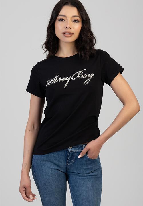 SISSY BOY - Drama Deluxe Baby T-Shirt - Black