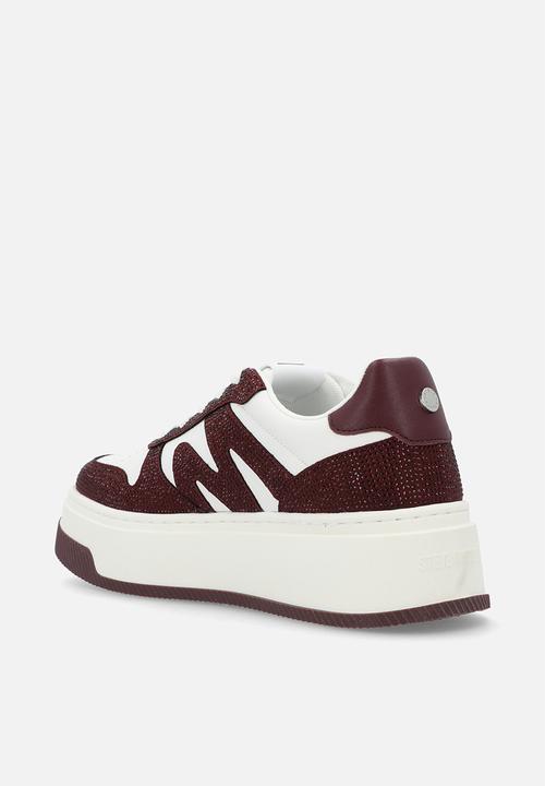 Steve Madden - Dynamo-r sneaker - white & cherry