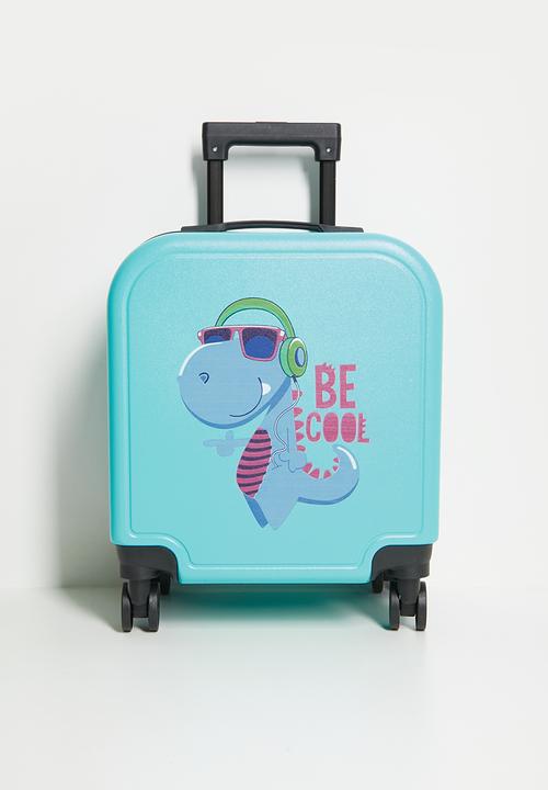 Pop Candy - Graphic trolley bag - turquoise/dino