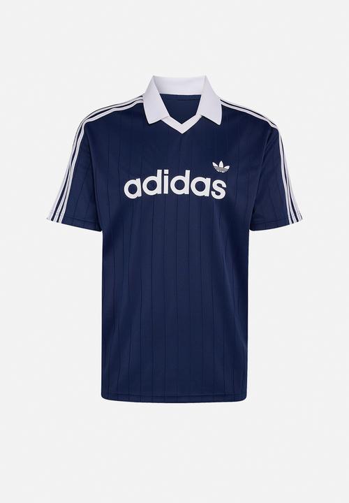 adidas Originals - Drop Needle Jersey - Blue Night indigo/white