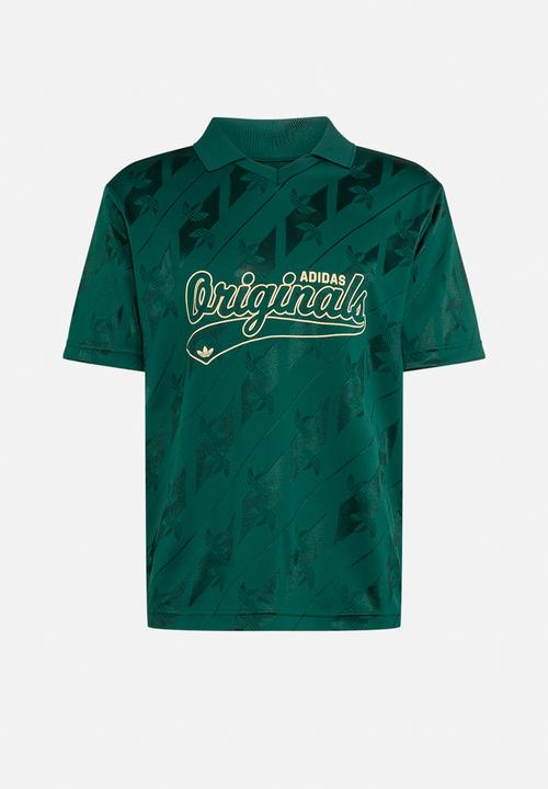 adidas Originals - Jacquard Originals Football Jersey -  Collegiate Green
