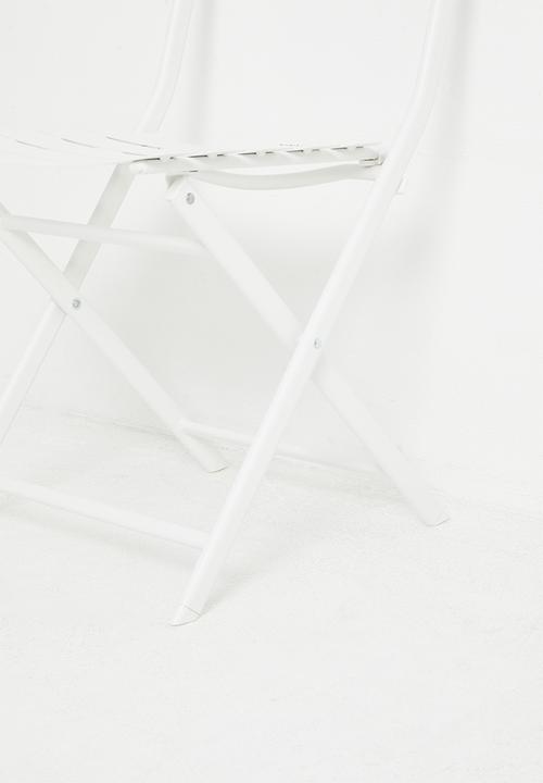 H&S - Bistro set of 3 - White