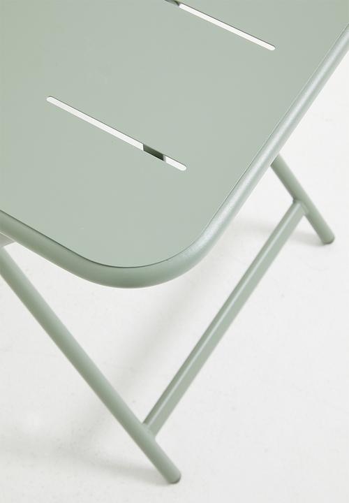 H&S - Outdoor Breezy Bistro Set of 3 - Green