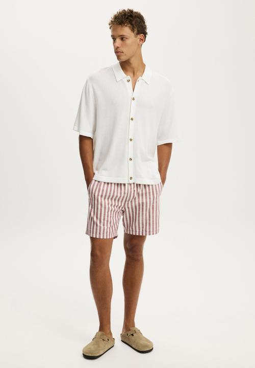 Cotton On - Box Fit Knit Shirt - White