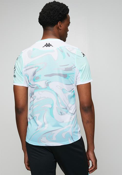 KAPPA - Kaizer Chiefs 26/27 Pre-Match Training Top - Azure/White