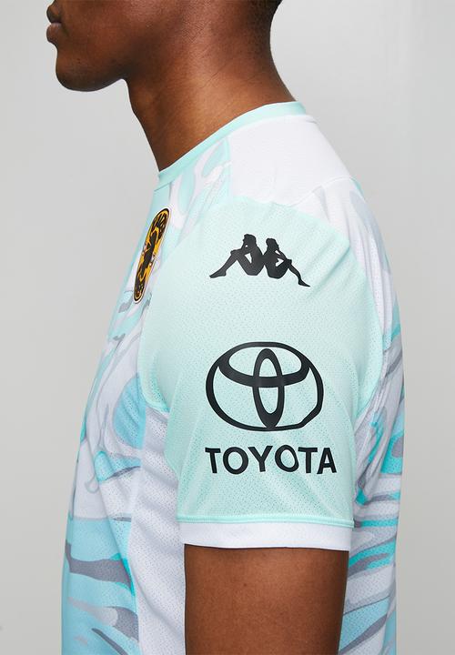 KAPPA - Kaizer Chiefs 26/27 Pre-Match Training Top - Azure/White
