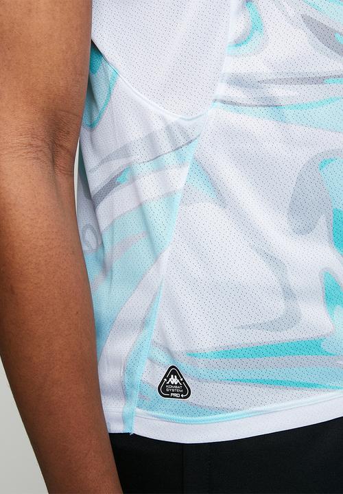 KAPPA - Kaizer Chiefs 26/27 Pre-Match Training Top - Azure/White