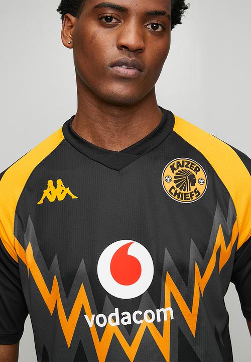 KAPPA - Kaizer Chiefs 26/27 Away Jersey Kombat 2027  - Black Multi