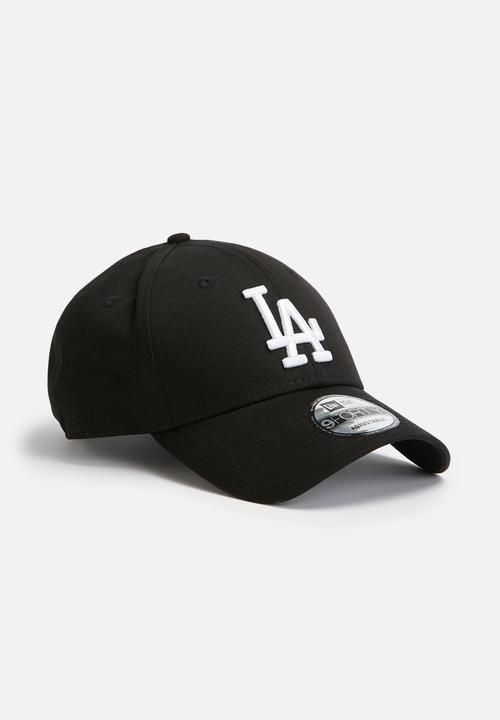 New Era - 9Forty LA dodgers - black & white