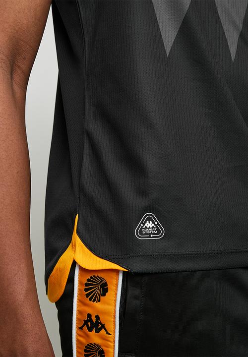 KAPPA - Kaizer Chiefs 26/27 Away Jersey Kombat 2027  - Black Multi