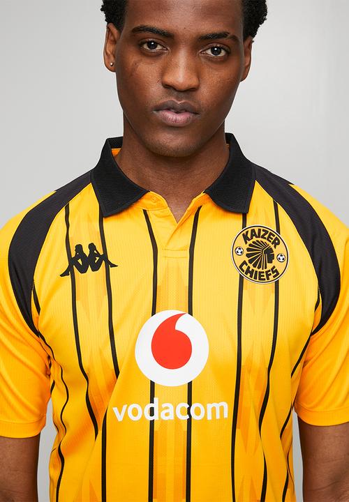 KAPPA - Kaizer Chiefs  26/27 Home Jersey Kombat 2027 - Yellow/Saffron/Black