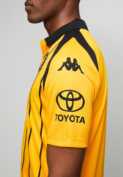 KAPPA - Kaizer Chiefs  26/27 Home Jersey Kombat 2027 - Yellow/Saffron/Black