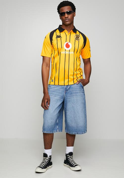 KAPPA - Kaizer Chiefs  26/27 Home Jersey Kombat 2027 - Yellow/Saffron/Black