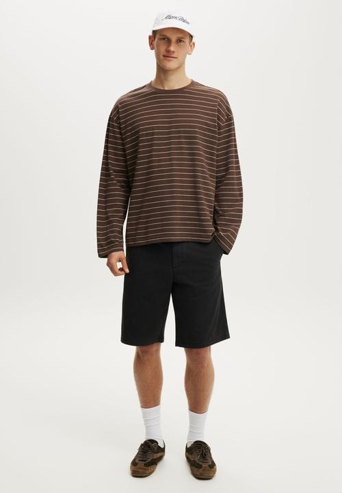 Cotton On - Baggy Chino Short - Black