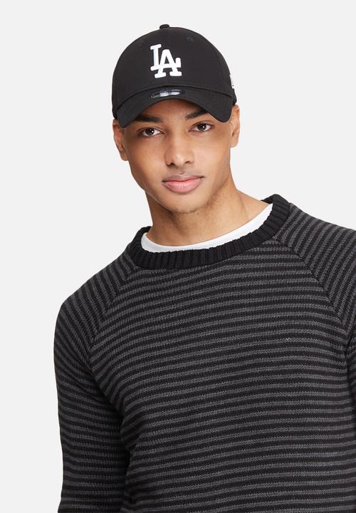 New Era - 9Forty LA dodgers - black & white