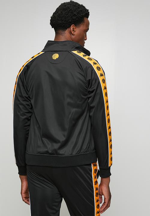 KAPPA - Banda Anniston Slim Track Top - Black