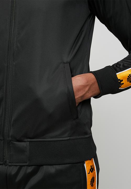 KAPPA - Banda Anniston Slim Track Top - Black