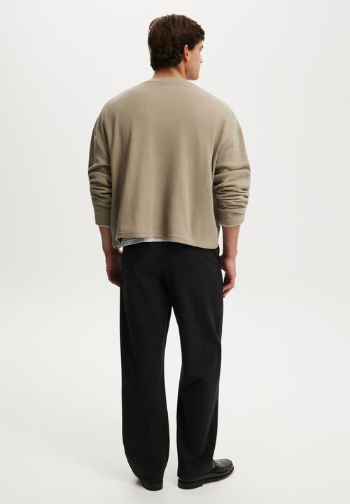 Cotton On - Baggy Chino Pant - Black