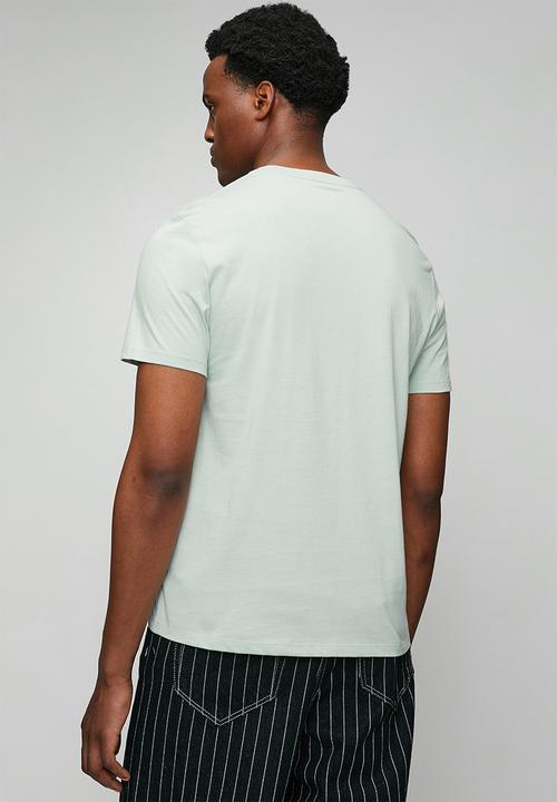 Calvin Klein - Micro monologo graphic tee - pale meadow