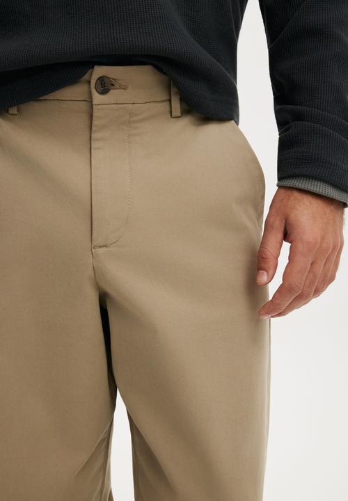 Cotton On - Baggy Chino Pant - Camel
