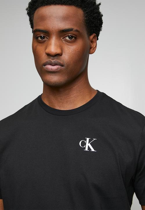 Calvin Klein - Classic back monologo tee - black