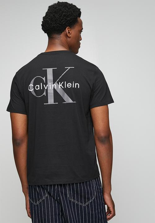 Calvin Klein - Classic back monologo tee - black
