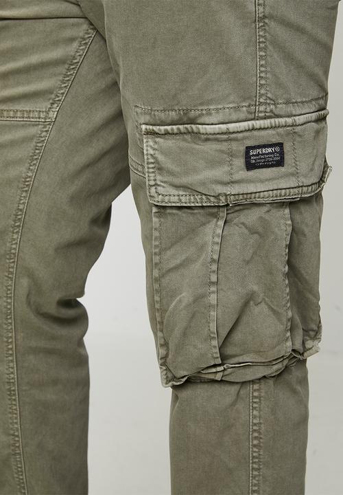 Superdry. - Core Cargo Pant - Dusty Olive Green