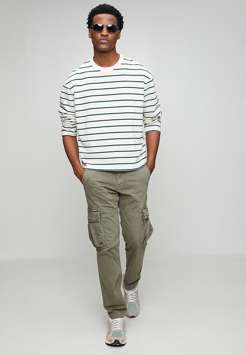 Superdry. - Core Cargo Pant - Dusty Olive Green