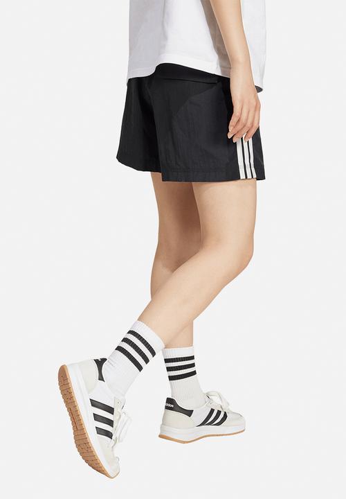 adidas Performance - W 3S Woven Shorts - Black/White