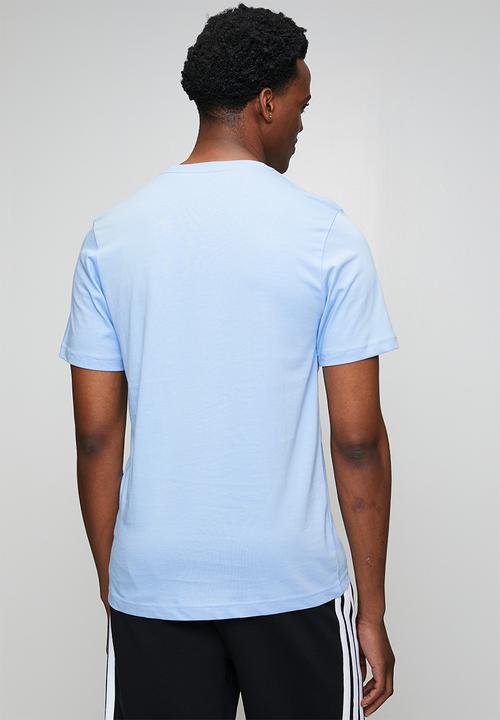 adidas Performance - Small Logo SJ Tee  - Glow Blue/ tonal