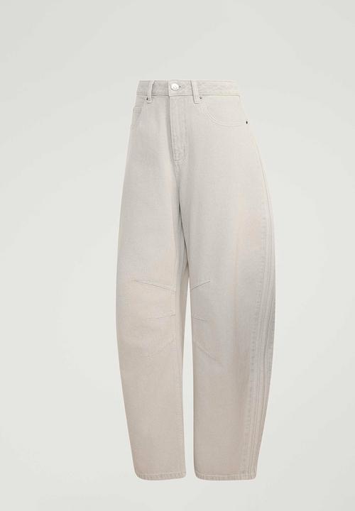 adidas Originals - Barrel Pant Denim Pant - Clear Grey Denim