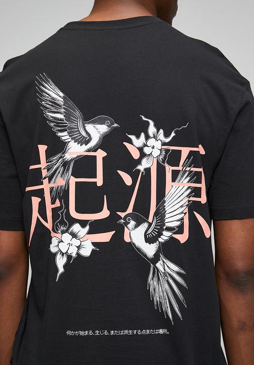 Only & Sons - Onskeane RLX Short Sleeve Print Tee - Jet Black
