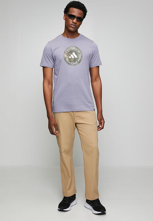 adidas Performance - Camo  CIR Tee  - Slate Grey