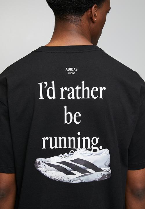adidas Performance - Run CAG Tee  - black